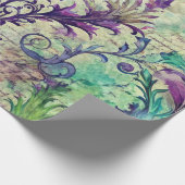 Nahtloses Blumenmuster Möbel-Dekorationspapier Geschenkpapier (Ecke)