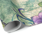 Nahtloses Blumenmuster Möbel Dekorationspapier Geschenkpapier (Rolleneckpunkt)