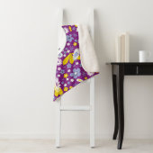 Nahtloses Blumenmuster Sherpadecke (Beispiel)