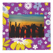 Nahtloses Blumenmuster Würfel (Vorderseite)