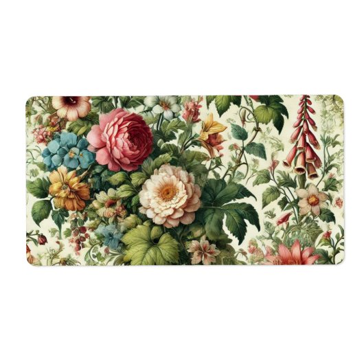 Nahtloses botanisches Muster (Vorne)