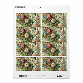 Nahtloses botanisches Muster (Vorne)