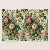 Nahtloses botanisches Muster Folienkarte (Innenseite)
