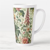 Nahtloses botanisches Muster Milchtasse (Rechts)