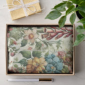 Nahtloses botanisches Muster Seidenpapier (Geschenk)