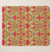 Nahtloses Damastenmuster Sherpadecke (Vorderseite (Horizontal))