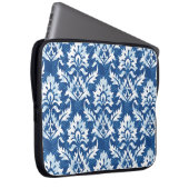 Nahtloses Damastmuster Laptopschutzhülle (Vorne Rechts)