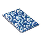 Nahtloses Damastmuster Notizblock (Rechte Seite)