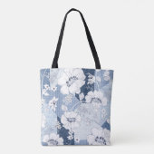 Nahtloses Denim-Patchwork für die Blume Tasche (Rückseite)