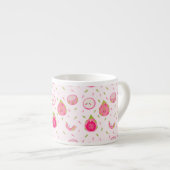 Nahtloses Drachenmuster - Niedlich tropisches Must Espressotasse (Vorderseite Rechts)