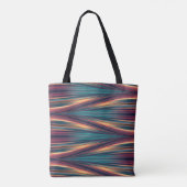 Nahtloses Farbstrommuster auf Totte-Tasche Tasche (Rückseite)