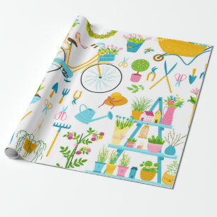 Nahtloses Federmuster in handgezeichnet Carto Geschenkpapier