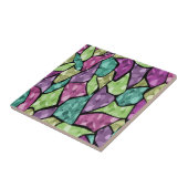 Nahtloses Fliesenmosaik kaleidoscope abstrakt mode Fliese (Seite)