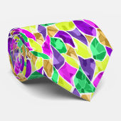 Nahtloses Fliesenmosaik kaleidoscope abstrakt mode Krawatte (Gerollt)