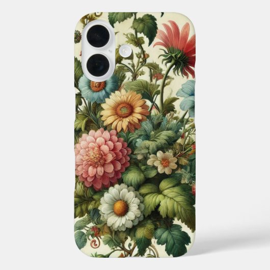 Nahtloses Gartendesign Case-Mate iPhone Hülle (Rückseite)