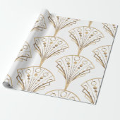 Nahtloses Gatsby-Design Geschenkpapier (Ungerollt)