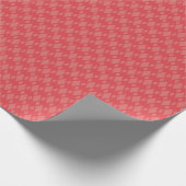 Nahtloses geometrisches Design: roter Diamant Geschenkpapier (Ecke)