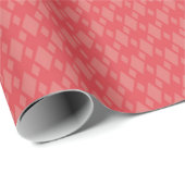 Nahtloses geometrisches Design: roter Diamant Geschenkpapier (Rolleneckpunkt)