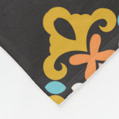 Nahtloses geometrisches Muster. Abstraktes Texturd Fleecedecke (Ecke)
