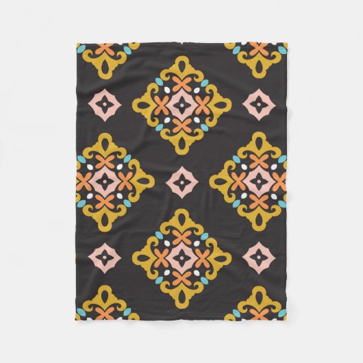 Nahtloses geometrisches Muster. Abstraktes Texturd Fleecedecke (Vorderseite)