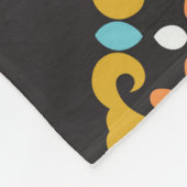 Nahtloses geometrisches Muster. Abstraktes Texturd Fleecedecke (Ecke)