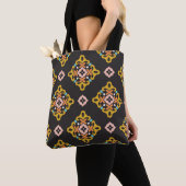 Nahtloses geometrisches Muster. Abstraktes Texturd Tasche (Von Nahem)