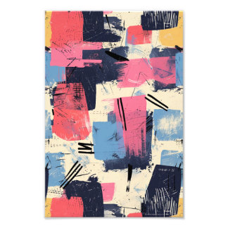 Nahtloses geometrisches Muster Fotodruck