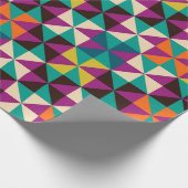 Nahtloses geometrisches Muster Geschenkpapier (Ecke)