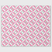 Nahtloses geometrisches Muster Geschenkpapier (Flach)