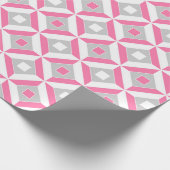 Nahtloses geometrisches Muster Geschenkpapier (Ecke)