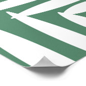 Nahtloses geometrisches Muster mit Polygone Poster (Ecke)