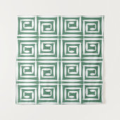 Nahtloses geometrisches Muster mit Polygone Wandteppich (Vorderseite (Horizontal))