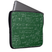 Nahtloses geometrisches Muster mit Trigonometrie Laptopschutzhülle (Vorne Rechts)