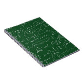 Nahtloses geometrisches Muster mit Trigonometrie Notizblock (Rechte Seite)