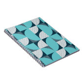Nahtloses geometrisches Muster Notizblock (Rechte Seite)