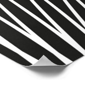 Nahtloses geometrisches Muster Poster (Ecke)