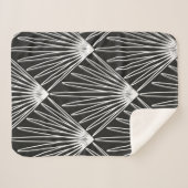 Nahtloses geometrisches Muster Sherpadecke (Vorderseite (Horizontal))