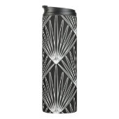 Nahtloses geometrisches Muster Thermosbecher (Nach rechts gedreht)