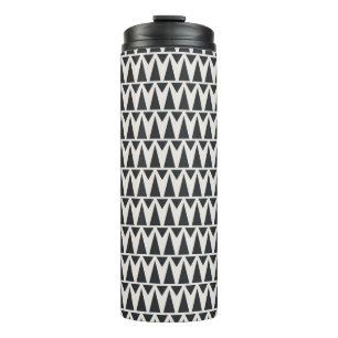 nahtloses geometrisches Muster Thermosbecher