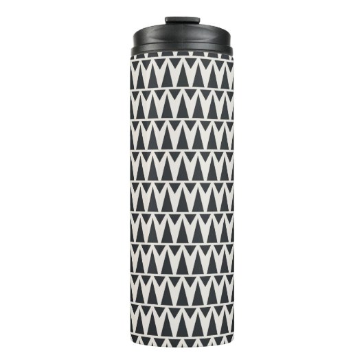 nahtloses geometrisches Muster Thermosbecher (Vorderseite)