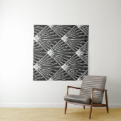 Nahtloses geometrisches Muster Wandteppich (Beispiel (Horizontal))