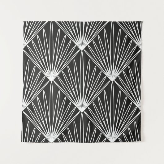 Nahtloses geometrisches Muster Wandteppich (Vorderseite)