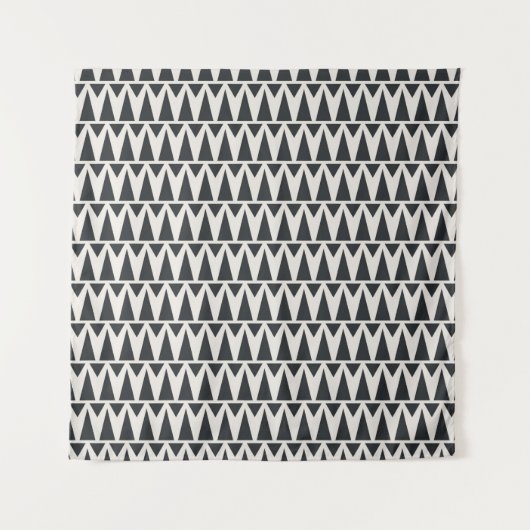 nahtloses geometrisches Muster Wandteppich (Vorderseite)