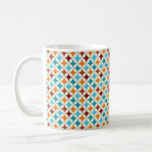 nahtloses geometrisches Muster. zeitgenössische Wi Kaffeetasse