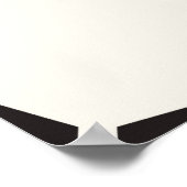 Nahtloses Gittermuster. Moderne, stilvolle Textur. Poster (Ecke)