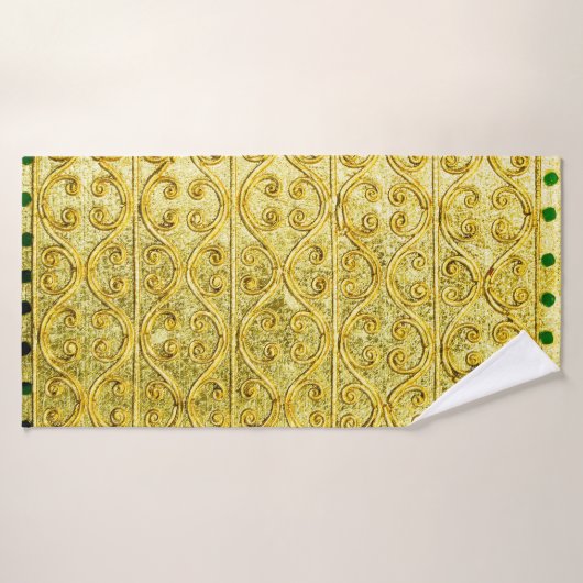 Nahtloses Gold Badehandtuch (Badehandtuch)