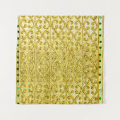 Nahtloses Gold Wandteppich (Vorderseite (Horizontal))