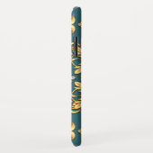 Nahtloses goldenes Muster mit Ruby Case-Mate iPhone Hülle (Hinten/Rechts)