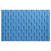Nahtloses Grafikdesign - blau, schwarz I Stoff (Fat Quarter (45,7 x 55,9 cm))