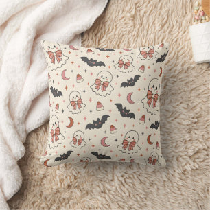 Nahtloses Gruseliges Süßes Herbst-Design Kissen